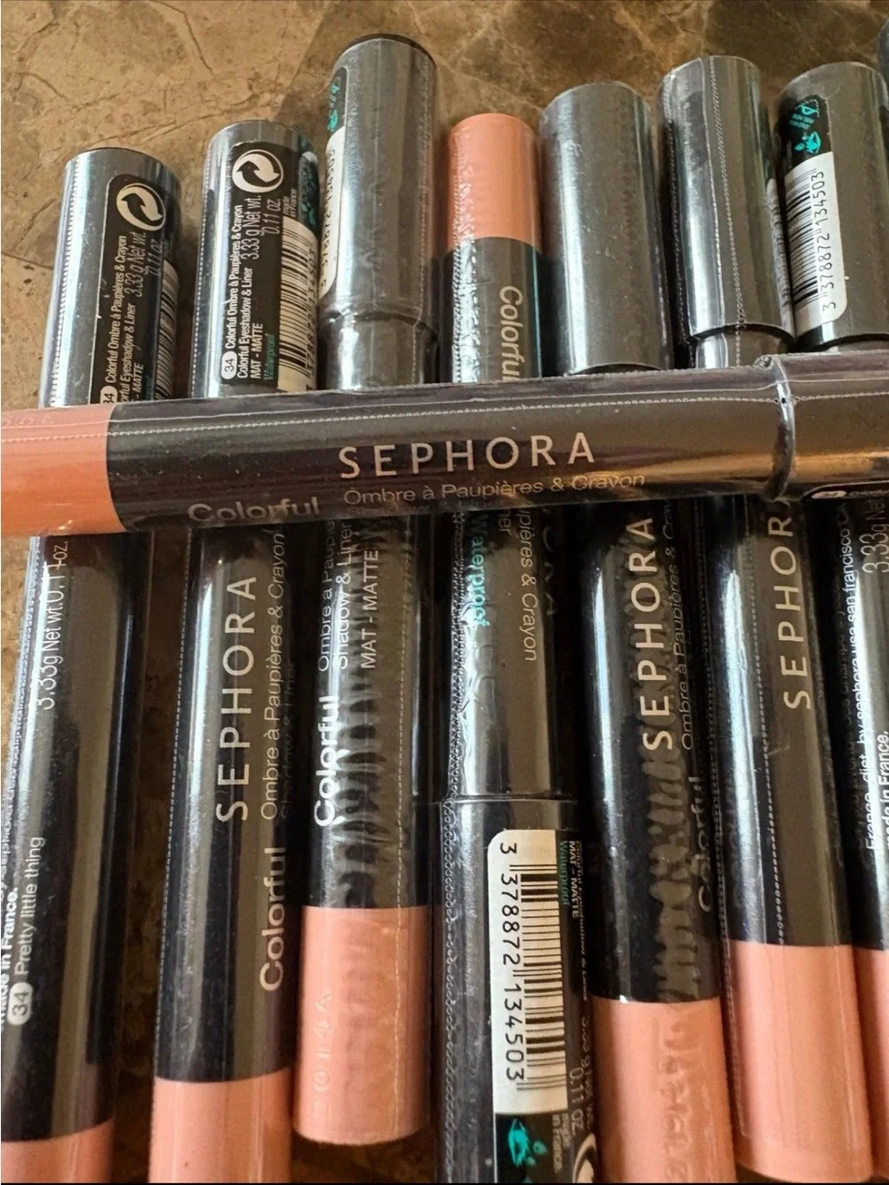 💎 x10 Piece Wholesale Bundle Sephora Shadow Liner Pencil PRETTY LITTLE THING #34